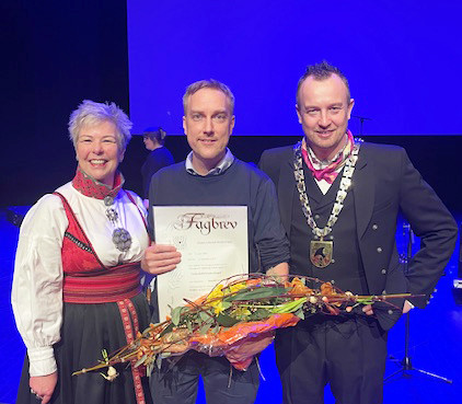 Stian Seland Halvorsen, årets lærling Telemark