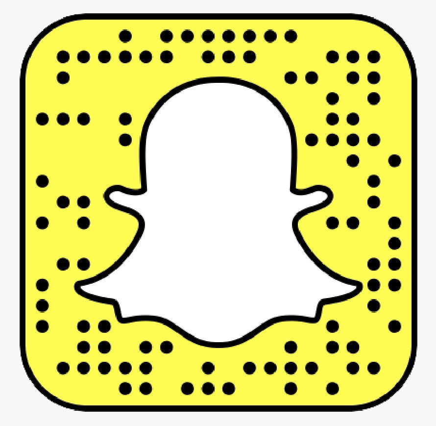 Logoen til Snapchat med QR-kode for okstat
